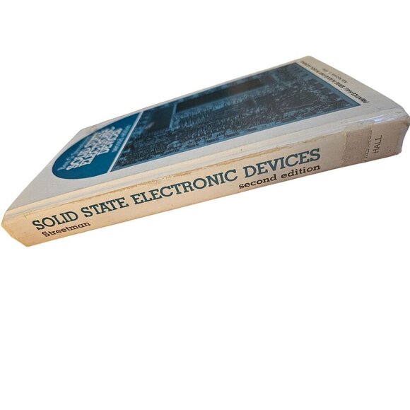 1980 Ben G. Streetman Solid State Electronic Devices Second Edition Hardcover - Picture 2 of 6